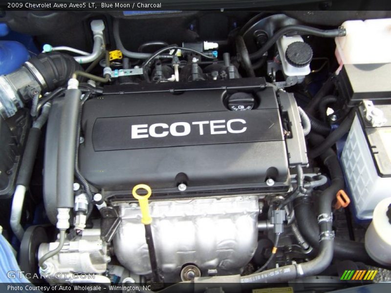 Blue Moon / Charcoal 2009 Chevrolet Aveo Aveo5 LT