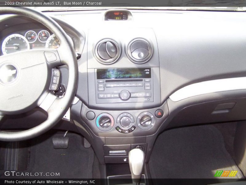 Blue Moon / Charcoal 2009 Chevrolet Aveo Aveo5 LT