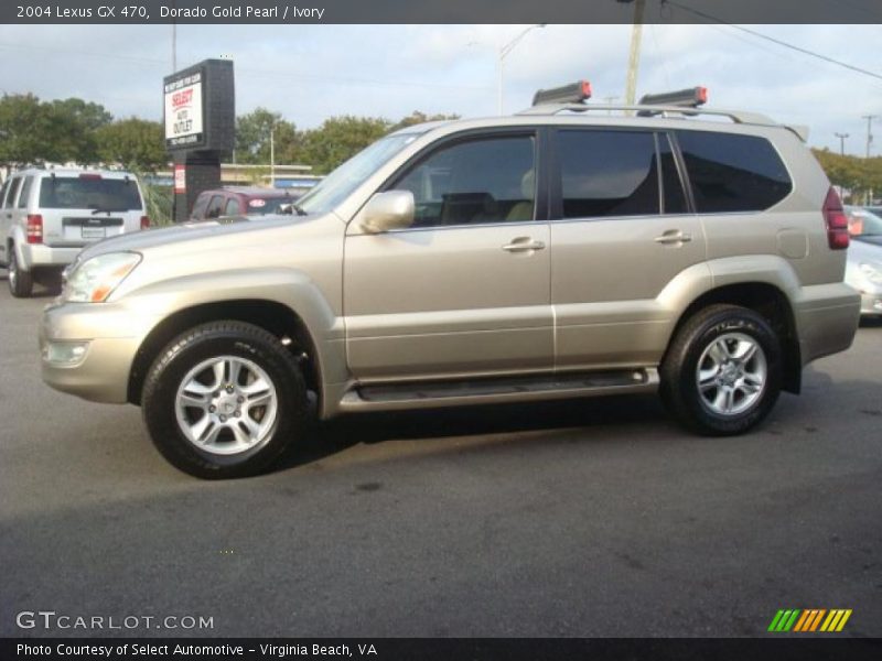 Dorado Gold Pearl / Ivory 2004 Lexus GX 470
