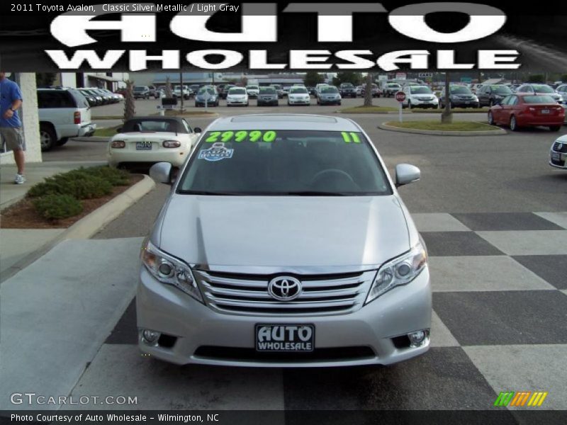Classic Silver Metallic / Light Gray 2011 Toyota Avalon
