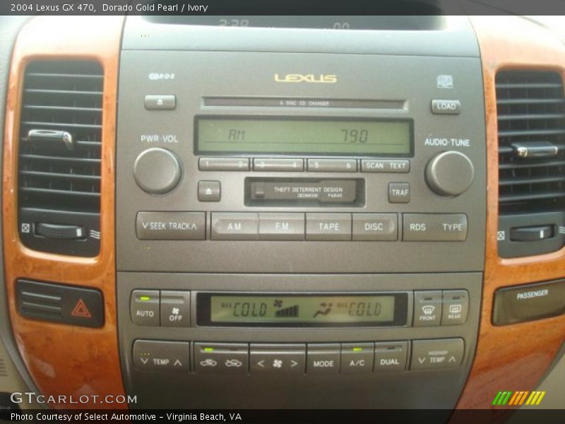 Dorado Gold Pearl / Ivory 2004 Lexus GX 470