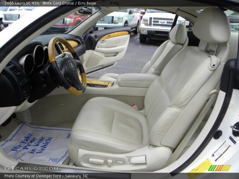  2005 SC 430 Ecru Beige Interior