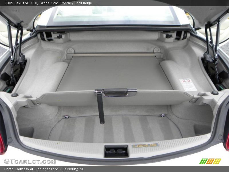  2005 SC 430 Trunk