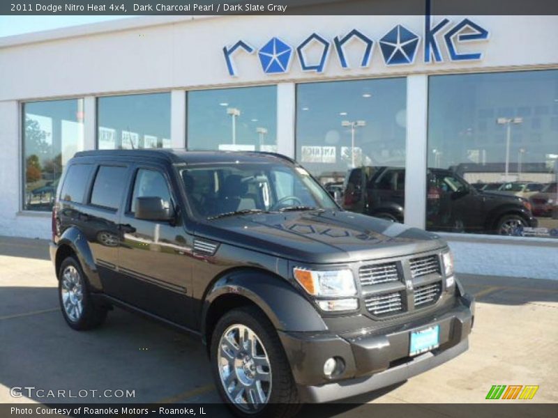 Dark Charcoal Pearl / Dark Slate Gray 2011 Dodge Nitro Heat 4x4