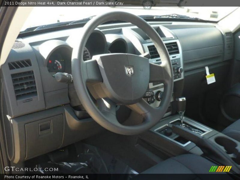 Dark Charcoal Pearl / Dark Slate Gray 2011 Dodge Nitro Heat 4x4