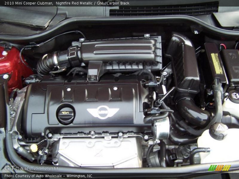 Nightfire Red Metallic / Grey/Carbon Black 2010 Mini Cooper Clubman