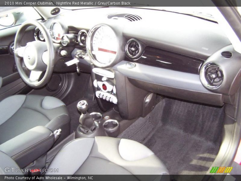 Nightfire Red Metallic / Grey/Carbon Black 2010 Mini Cooper Clubman