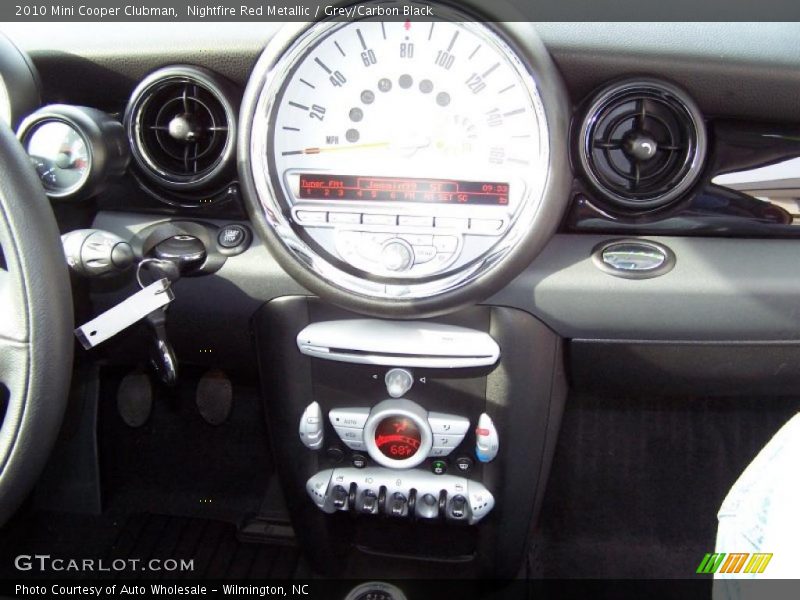 Nightfire Red Metallic / Grey/Carbon Black 2010 Mini Cooper Clubman