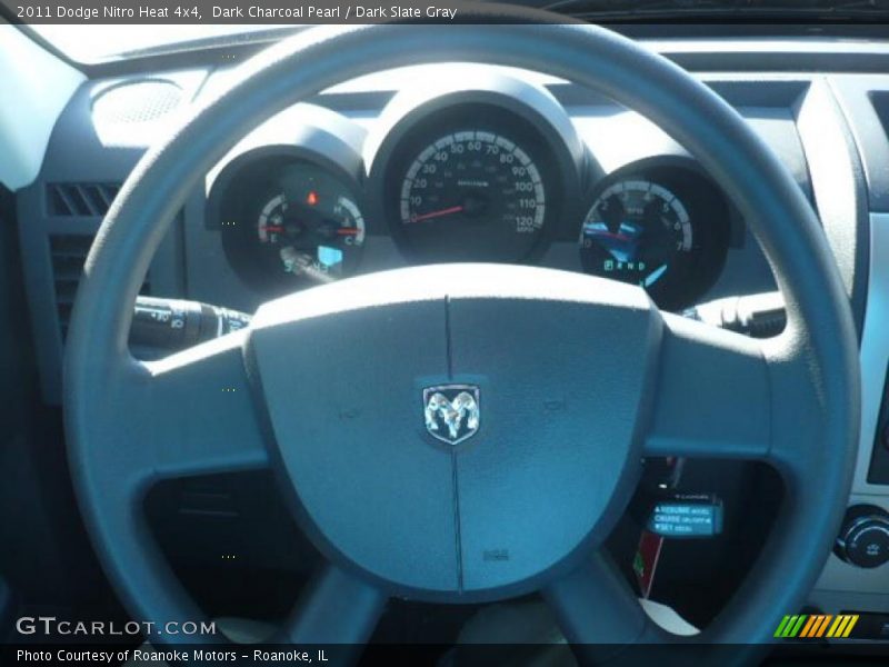 Dark Charcoal Pearl / Dark Slate Gray 2011 Dodge Nitro Heat 4x4