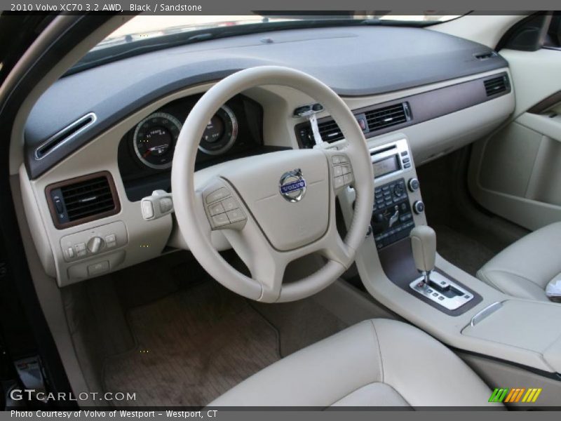 Sandstone Interior - 2010 XC70 3.2 AWD 