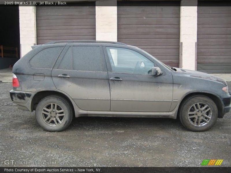 Jet Black / Black 2005 BMW X5 3.0i