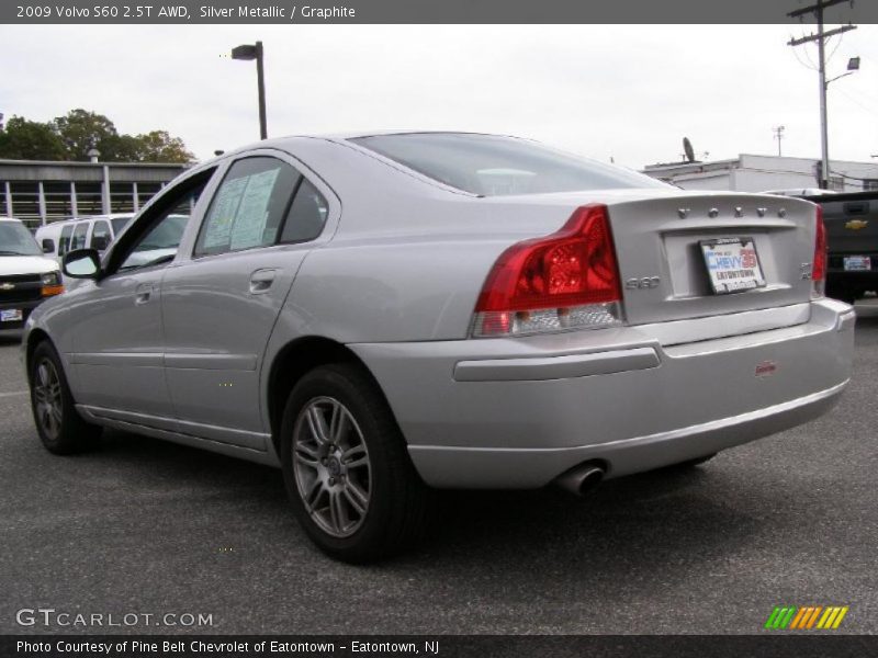 Silver Metallic / Graphite 2009 Volvo S60 2.5T AWD