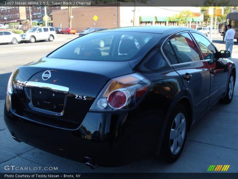 Super Black / Charcoal 2007 Nissan Altima 2.5 S