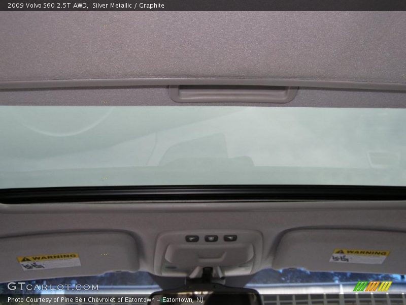 Silver Metallic / Graphite 2009 Volvo S60 2.5T AWD