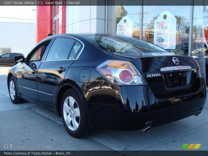 Super Black / Charcoal 2007 Nissan Altima 2.5 S