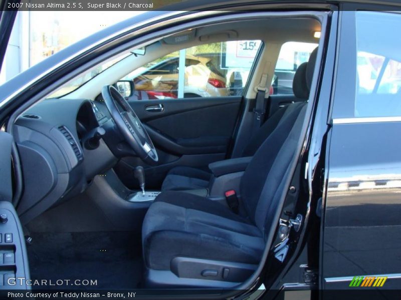 Super Black / Charcoal 2007 Nissan Altima 2.5 S