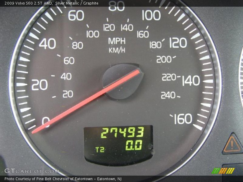 Silver Metallic / Graphite 2009 Volvo S60 2.5T AWD