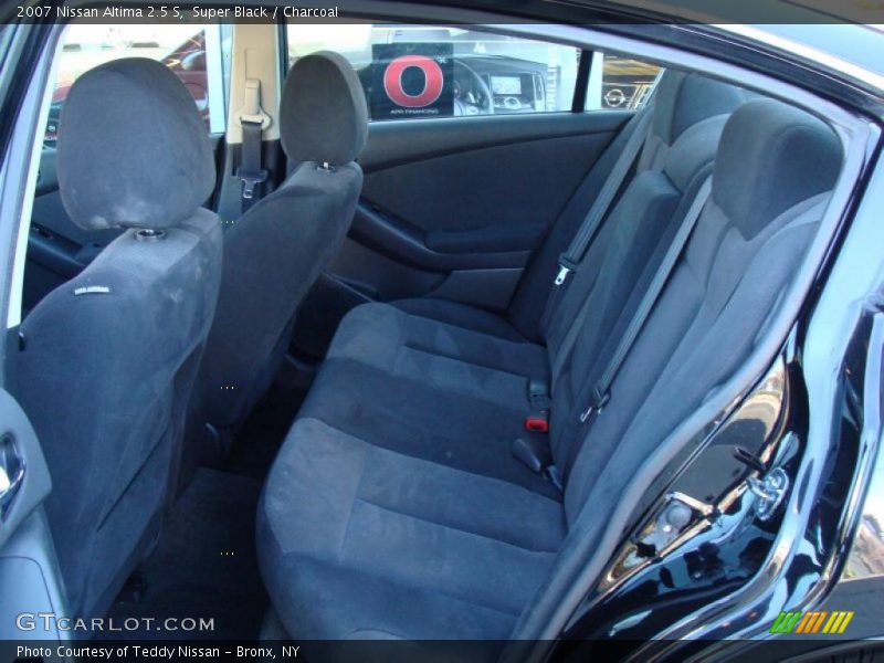 Super Black / Charcoal 2007 Nissan Altima 2.5 S