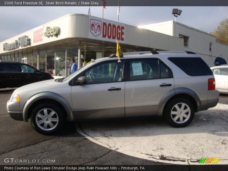 Silver Birch Metallic / Shale Grey 2006 Ford Freestyle SE