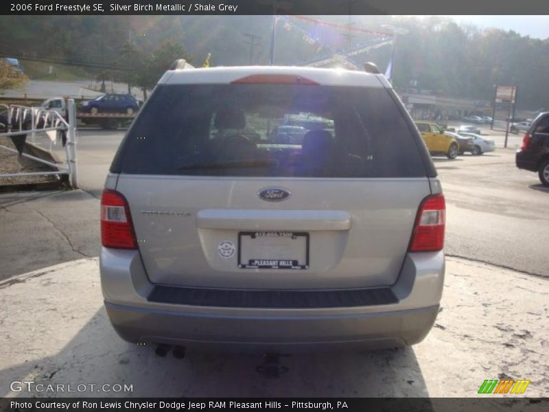 Silver Birch Metallic / Shale Grey 2006 Ford Freestyle SE