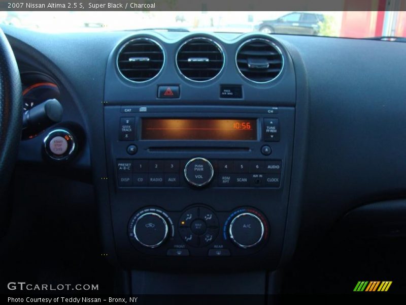 Super Black / Charcoal 2007 Nissan Altima 2.5 S