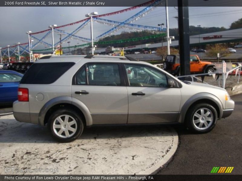 Silver Birch Metallic / Shale Grey 2006 Ford Freestyle SE
