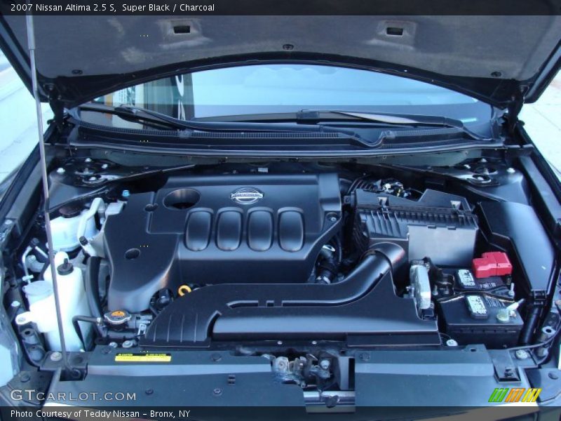 Super Black / Charcoal 2007 Nissan Altima 2.5 S