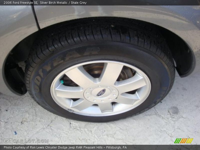 Silver Birch Metallic / Shale Grey 2006 Ford Freestyle SE
