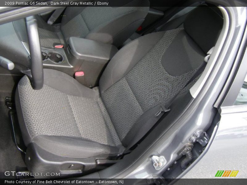 Dark Steel Gray Metallic / Ebony 2009 Pontiac G6 Sedan