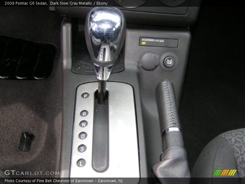 Dark Steel Gray Metallic / Ebony 2009 Pontiac G6 Sedan