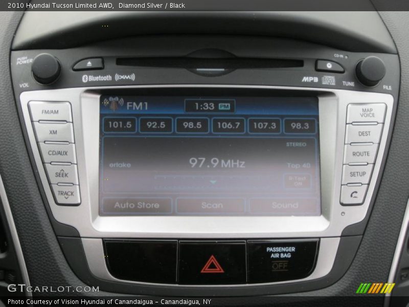 Navigation of 2010 Tucson Limited AWD