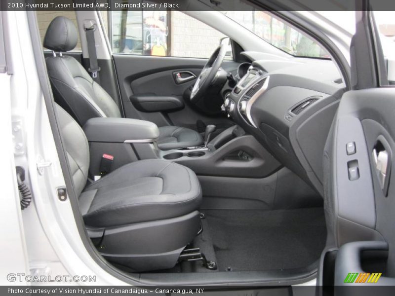  2010 Tucson Limited AWD Black Interior