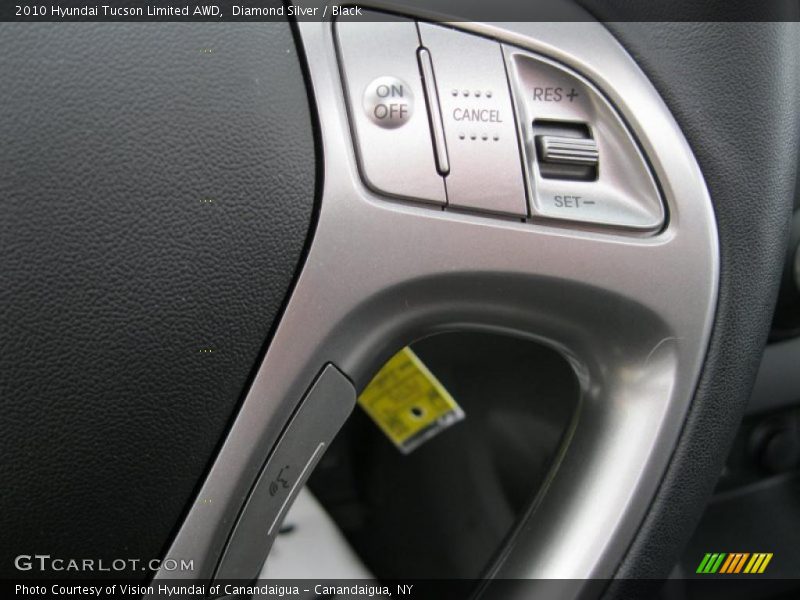 Controls of 2010 Tucson Limited AWD