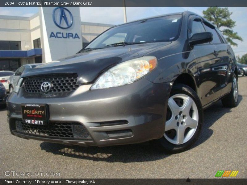 Phantom Gray / Dark Gray 2004 Toyota Matrix