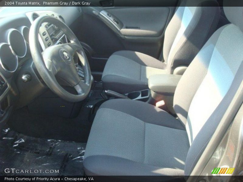 Phantom Gray / Dark Gray 2004 Toyota Matrix