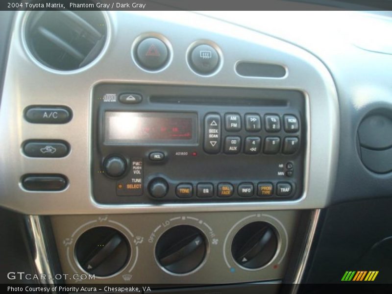 Phantom Gray / Dark Gray 2004 Toyota Matrix