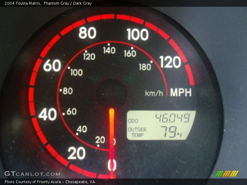 Phantom Gray / Dark Gray 2004 Toyota Matrix