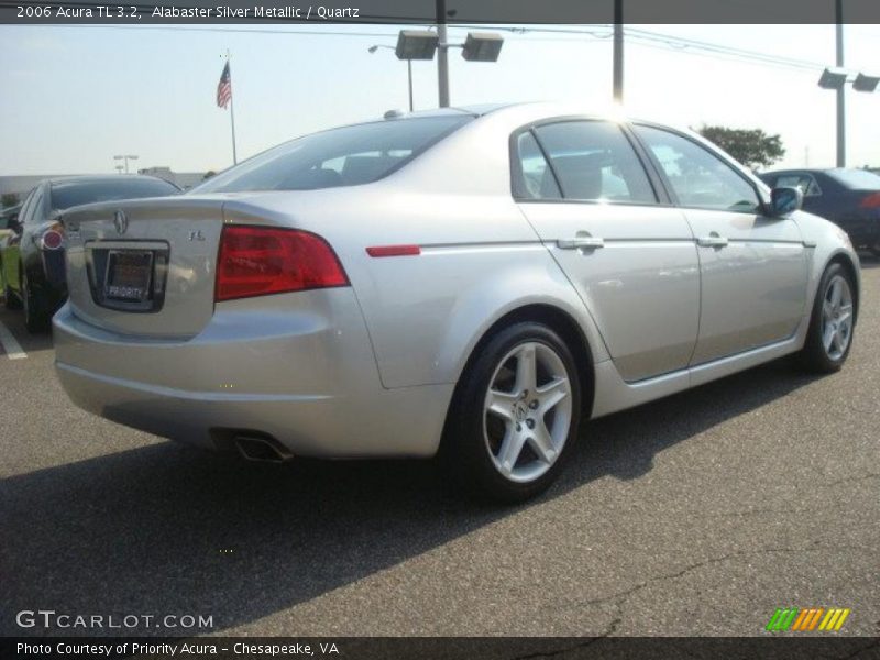 Alabaster Silver Metallic / Quartz 2006 Acura TL 3.2
