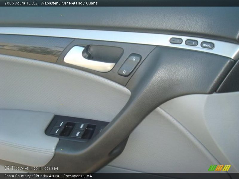 Alabaster Silver Metallic / Quartz 2006 Acura TL 3.2