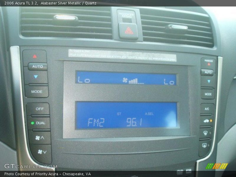 Alabaster Silver Metallic / Quartz 2006 Acura TL 3.2
