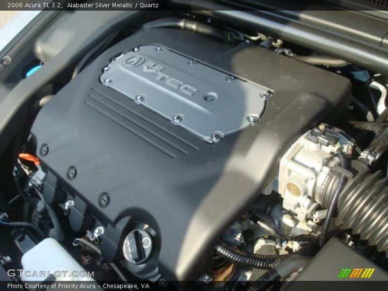 Alabaster Silver Metallic / Quartz 2006 Acura TL 3.2