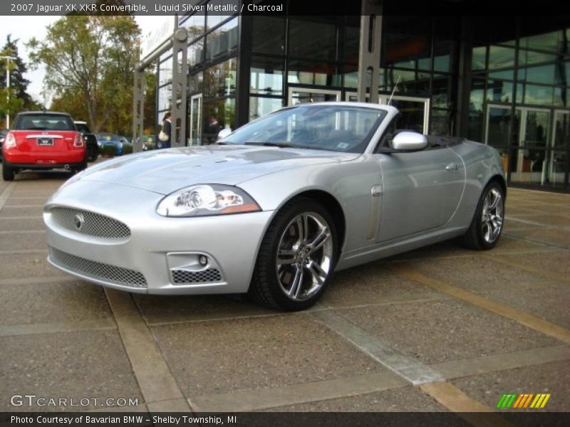 Front 3/4 View of 2007 XK XKR Convertible