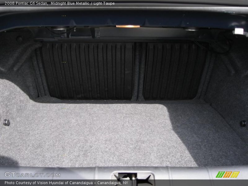 Midnight Blue Metallic / Light Taupe 2008 Pontiac G6 Sedan