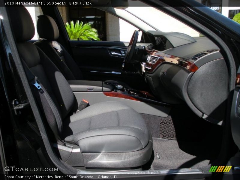  2010 S 550 Sedan Black Interior