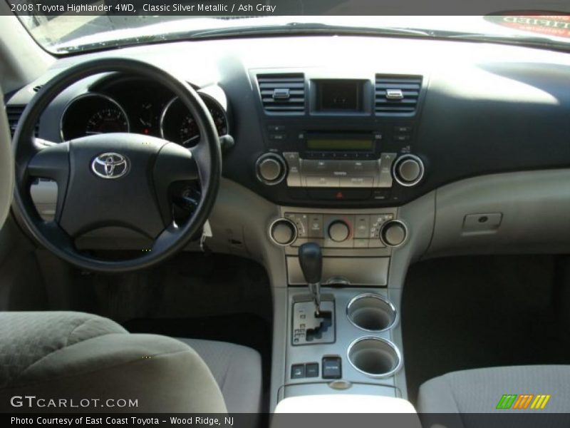 Classic Silver Metallic / Ash Gray 2008 Toyota Highlander 4WD