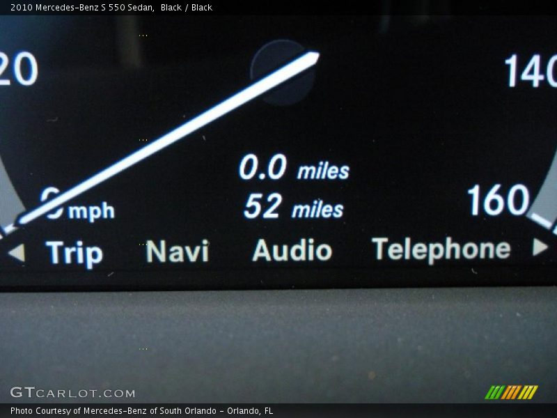 Black / Black 2010 Mercedes-Benz S 550 Sedan