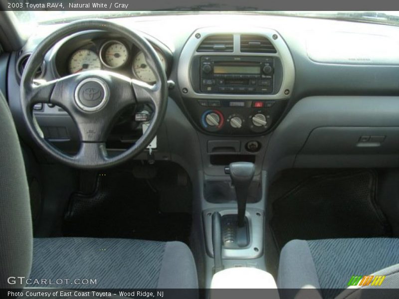 Natural White / Gray 2003 Toyota RAV4