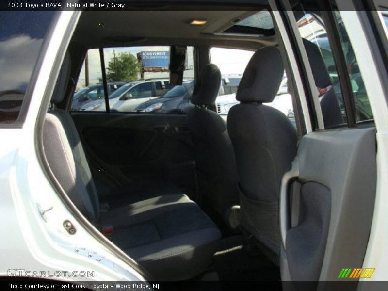 Natural White / Gray 2003 Toyota RAV4