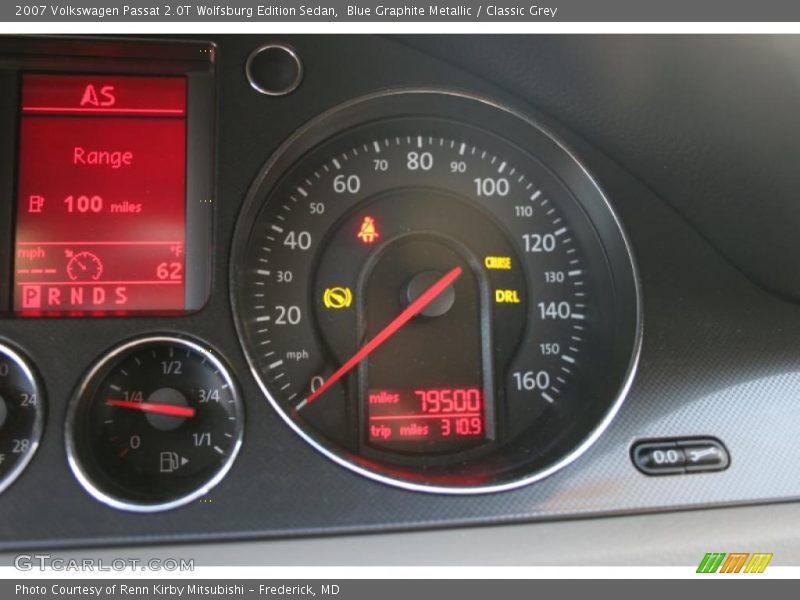Blue Graphite Metallic / Classic Grey 2007 Volkswagen Passat 2.0T Wolfsburg Edition Sedan