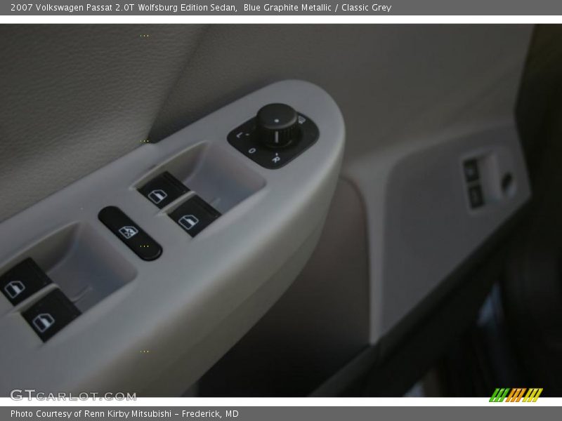 Blue Graphite Metallic / Classic Grey 2007 Volkswagen Passat 2.0T Wolfsburg Edition Sedan